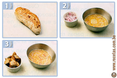 Tortilla de pollo, preparación - Recetas.com.bo