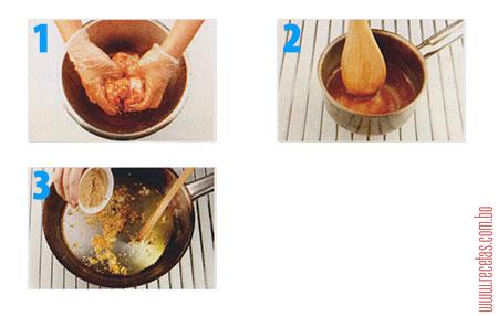 Pollo asado con humitas de quinua, preparación - Recetas.com.bo