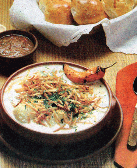 Sopa de maní tarijeña - Recetas bolivianas
