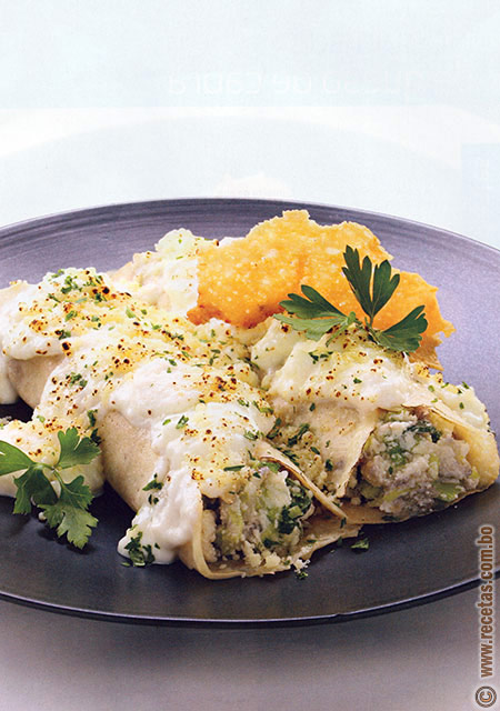 Canelones rellenos