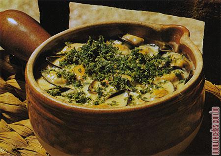 Mejillones a la cazuela