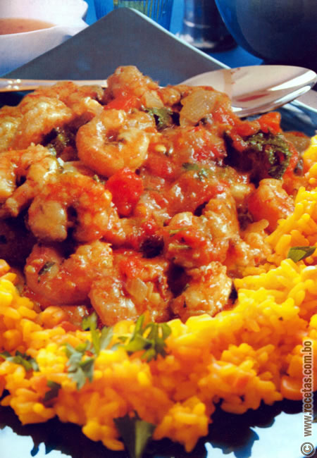 camarones al pernod, receta - recetas.com.bo