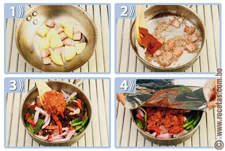 Chuletas nochebuena preparación, receta - recetas.com.bo