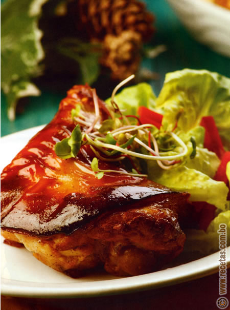 Cochinillo caramelizado, receta - recetas.com.bo