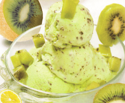 Helado de kiwi, Receta de Helados - Recetas.com.bo