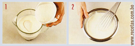 Helado de yogurt natural - preparación, Receta - Recetas.com.bo