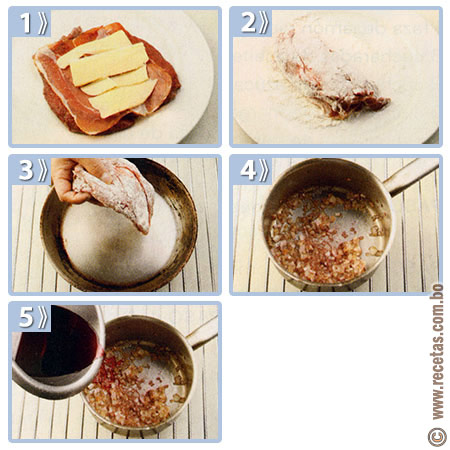 Libritos de lomo para navidad preparación, receta - recetas.com.bo