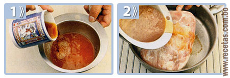 Lomo de navidad preparación, receta - recetas.com.bo