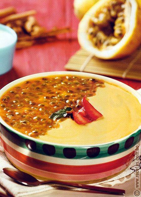 Mousse de maracuyá, receta - recetas.com.bo