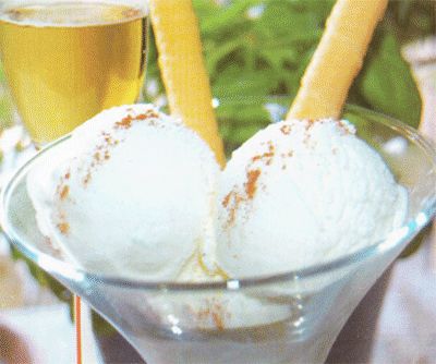 Postre helado al champagne, Receta - Recetas.com.bo
