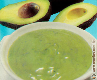 Aderezo de palta, Receta de salsas - Recetas.com.bo