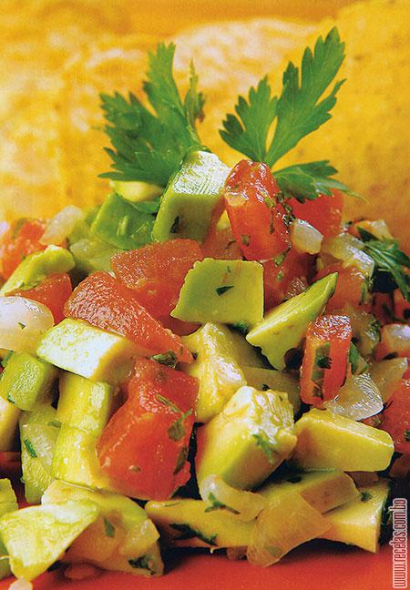Guacamole para tortillas, Receta - Recetas.com.bo