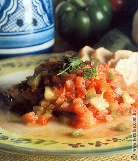 Pisto Manchego, Receta - Recetas.com.bo