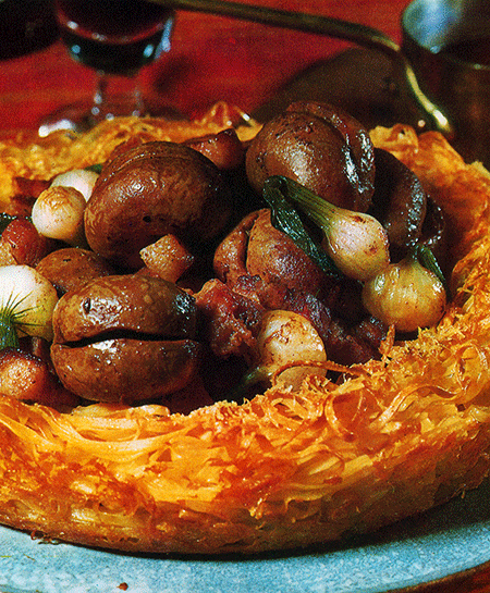 Timbal de riñones de cerdo con cebollitas, Receta - Recetas.com.bo