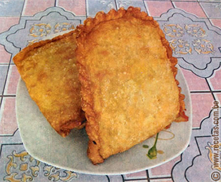 Empanada frita de queso, Repostería boliviana - Recetas.com.bo