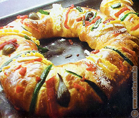 Rosca de reyes, receta - www.recetas.com.bo