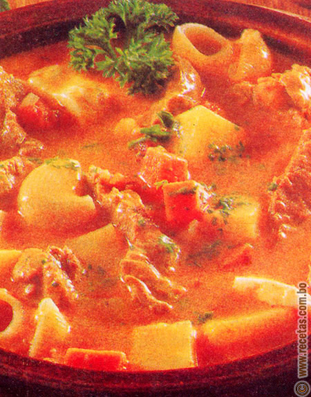 Como preparar sopa de maní, receta - www.recetas.com.bo