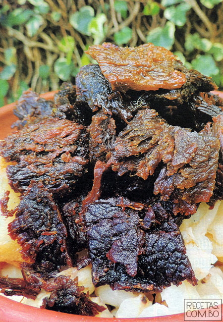 Receta - k'arapecho (karapecho) - Recetas de Chuquisaca - recetas bolivianas - www.recetas.com.bo