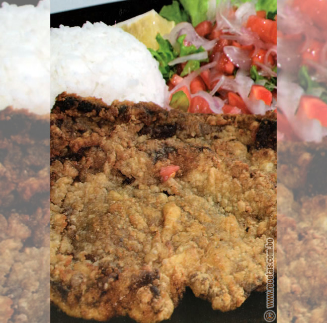 Milanesa de hígado
