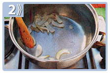 Ají de lengua - hacer un refrito