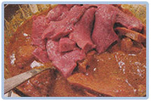 Marinar los filetes - Anticuchos