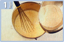 Bola de oro - Batir, preparación paso 1
