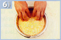 Bola de oro - Desmoldar, preparación paso 6