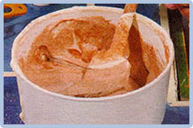 Brazo gitano, preparar la masa en un recipiente hondo