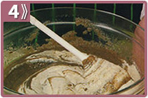 Cheesecake de berenjena, adicionar queso