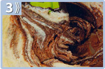 Copa brownie, mezclar con la espátula