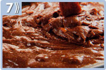 Copa brownie, volcar sobre una fuente de horno