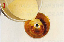 Crema volteada, cocinar a baño maria