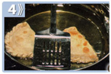 Freír las empanadas - Empanadas benianas fritas