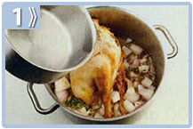 Faisán asado de navidad, limpiar y adobar el faisán