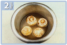 Faisán asado de navidad, remojar las setas