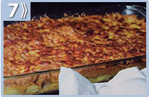 Fideos tuco al horno, gratinar en el horno