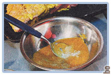 Laping al horno - embadurnar toda la carne