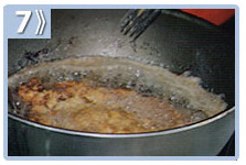 Milanesa de hígado - freír de ambos lados