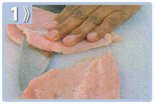 Filetear el pollo - Milanesa de pollo