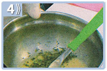 Agregar perejil - Milanesa de pollo