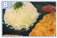 Servir con arroz - Milanesa de pollo