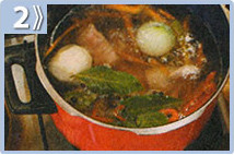 Picana de Navidad, cocinar las verduras