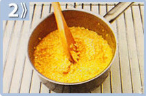 Risotto a la huancaína - cocinar el arroz