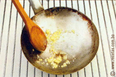 Preparación - Arroz chaufa - Loncheras para el trabajo - Cocina saludable - Recetas Bolivia - www.recetas.com.bo