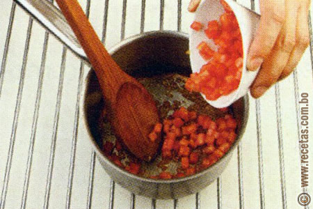 Preparación - Arroz sabroso - Loncheras para el trabajo - Recetas Bolivia - www.recetas.com.bo