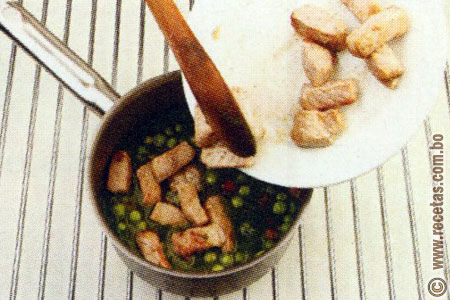 Preparación - Arroz sabroso - Loncheras para el trabajo - Recetas Bolivia - www.recetas.com.bo