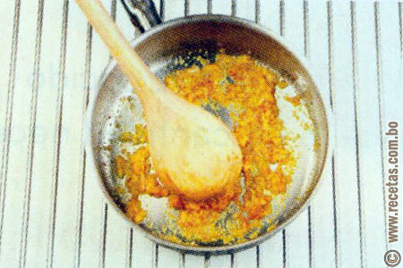 Preparación - Cau Cau de Pollo, Guiso de Pollo - Loncheras para el trabajo - cocina saludable - Recetas Bolivia - www.recetas.com.bo