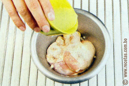 Preparación - Cebiche de pollo - Loncheras para el trabajo - Recetas Bolivia - www.recetas.com.bo