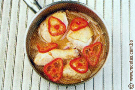 Preparación - Cebiche de pollo - Loncheras para el trabajo - Recetas Bolivia - www.recetas.com.bo