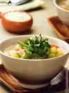 Cazuela de verduras y fideos